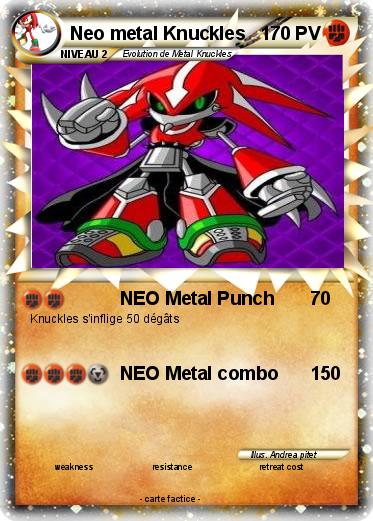 Pokemon Neo metal Knuckles