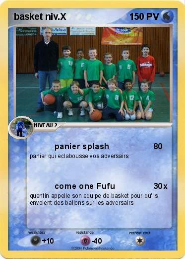 Pokemon basket niv.X