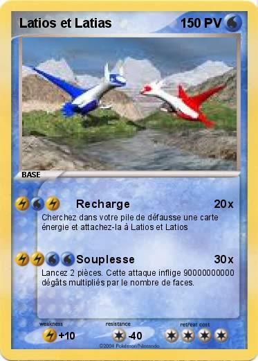 Pokemon Latios et Latias