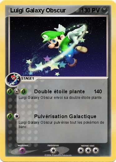 Pokemon  Luigi Galaxy Obscur