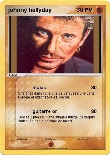 Pokemon johnny hallyday