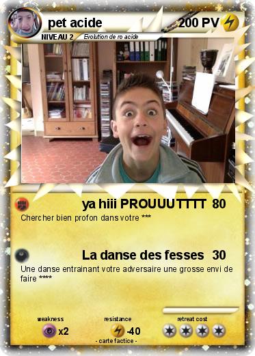 Pokemon pet acide
