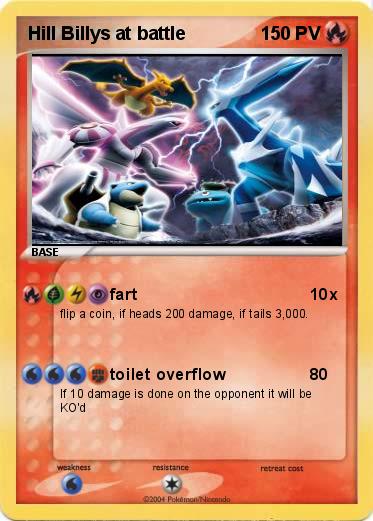Pokemon Hill Billys at battle