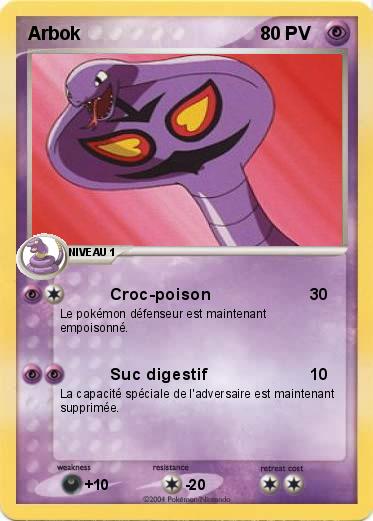 Pokemon Arbok