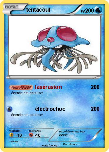 Pokemon tentacoul