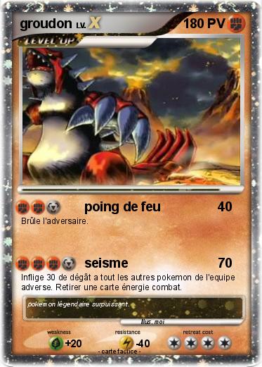 Pokemon groudon