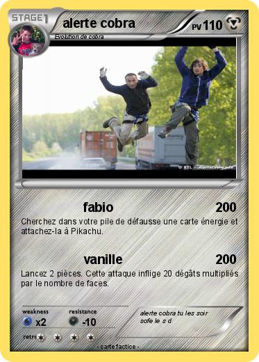 Pokemon alerte cobra
