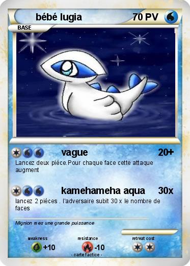 Pokemon bébé lugia