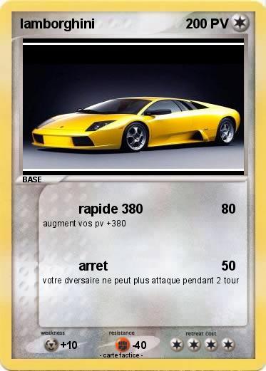 Pokemon lamborghini