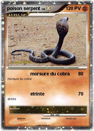 Pokemon poison serpent