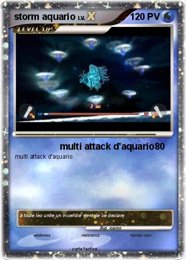 Pokemon storm aquario