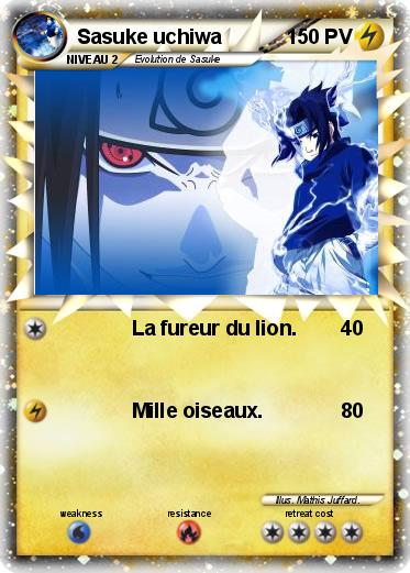 Pokemon Sasuke uchiwa