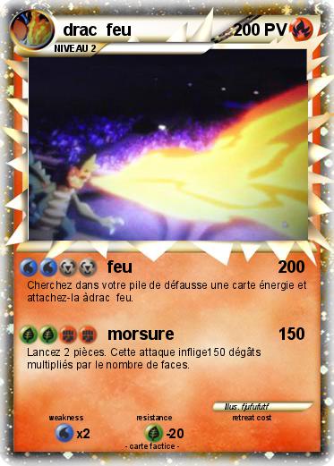 Pokemon drac  feu