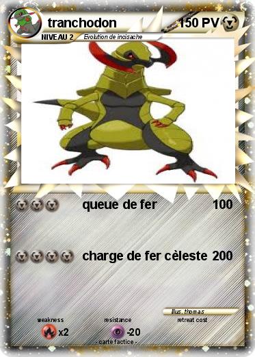 Pokemon tranchodon