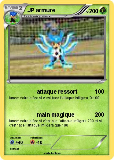 Pokemon JP armure