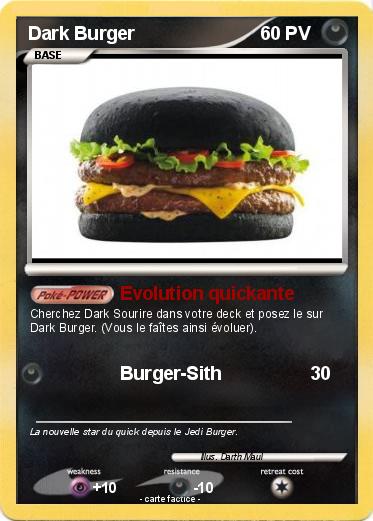 Pokemon Dark Burger