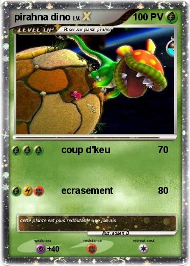 Pokemon pirahna dino
