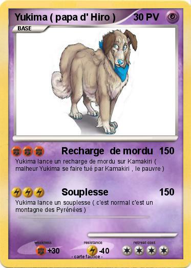 Pokemon Yukima ( papa d' Hiro )