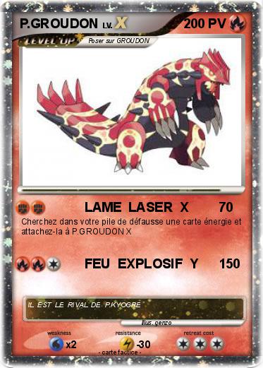 Pokemon P.GROUDON