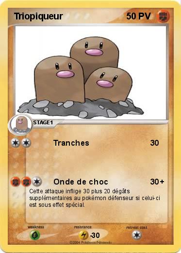 Pokemon Triopiqueur