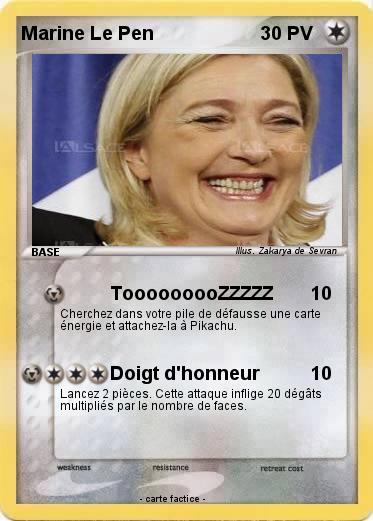 Pokemon Marine Le Pen