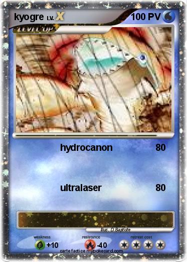 Pokemon kyogre