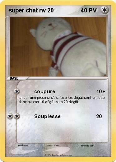 Pokemon super chat nv 20