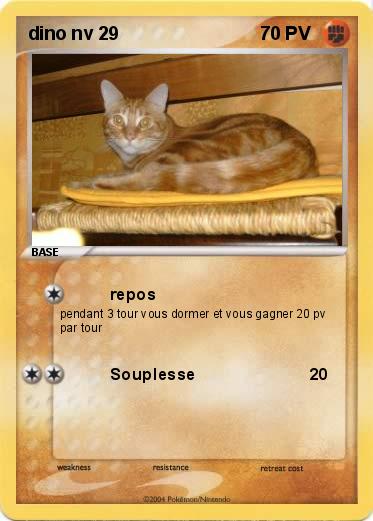 Pokemon dino nv 29