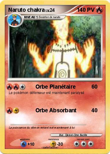 Pokemon Naruto chakra