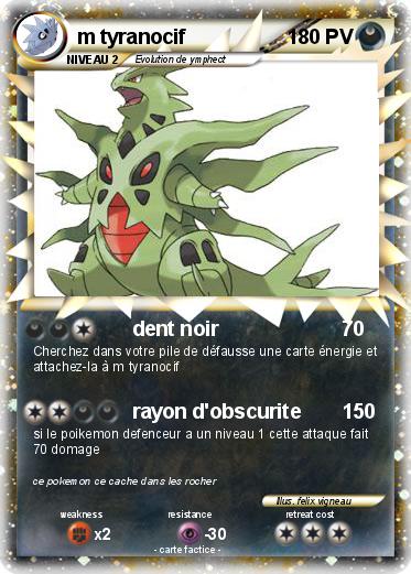 Pokemon m tyranocif