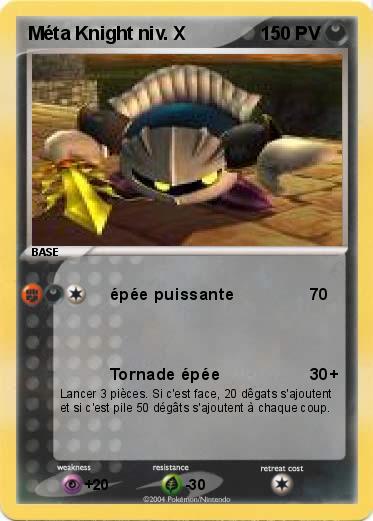 Pokemon Méta Knight niv. X