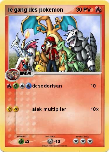 Pokemon le gang des pokemon