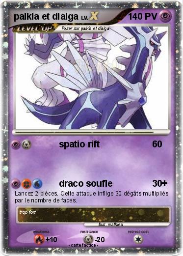 Pokemon palkia et dialga
