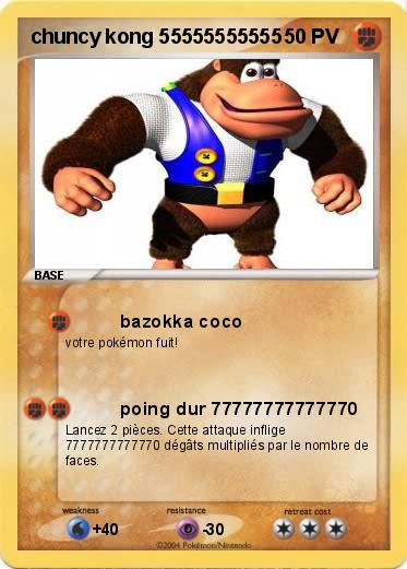 Pokemon chuncy kong 55555555555