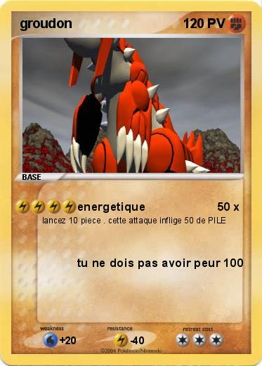 Pokemon groudon
