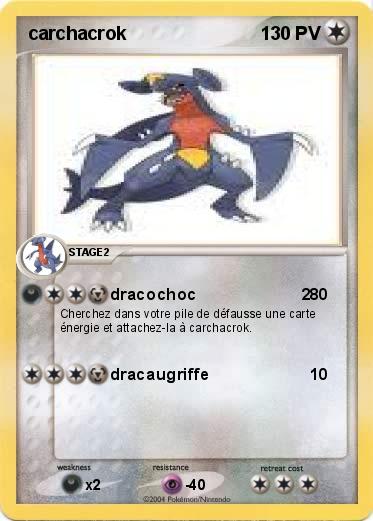 Pokemon carchacrok