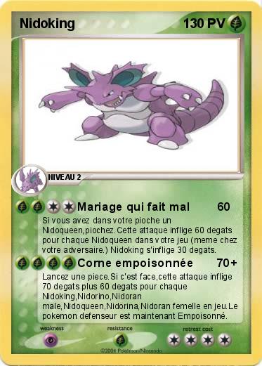 Pokemon Nidoking