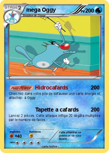Pokemon mega Oggy