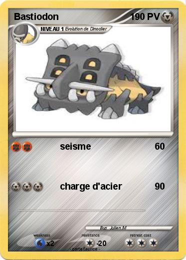 Pokemon Bastiodon