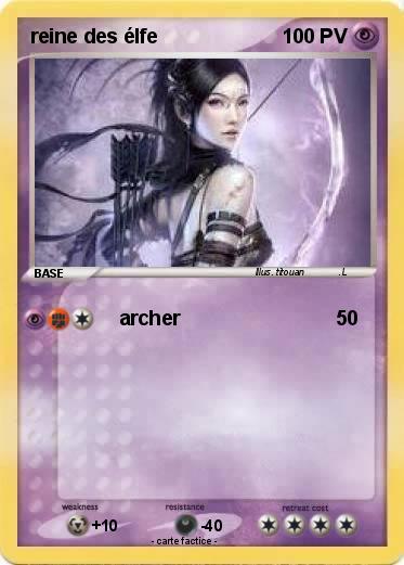 Pokemon reine des élfe