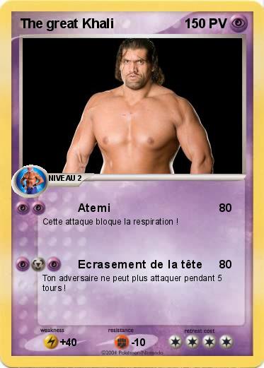 Pokemon The great Khali