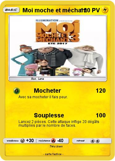 Pokemon Moi moche et méchant
