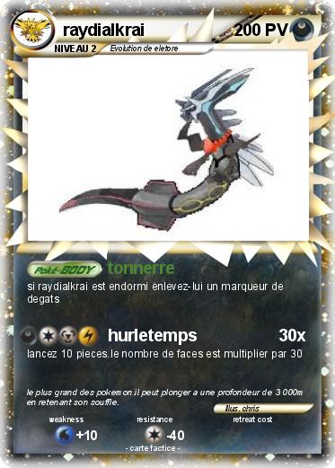 Pokemon raydialkrai