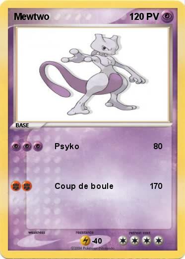 Pokemon Mewtwo 