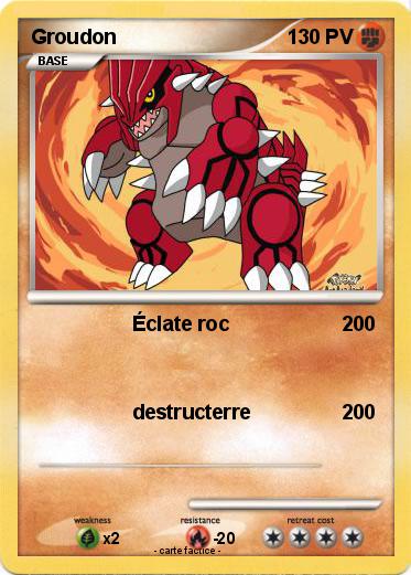 Pokemon Groudon