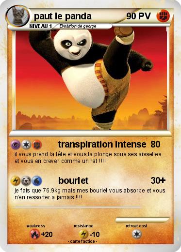 Pokemon paut le panda