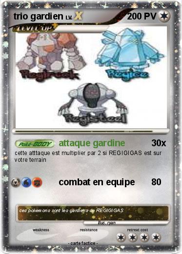 Pokemon trio gardien