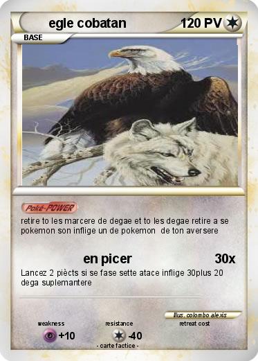 Pokemon egle cobatan