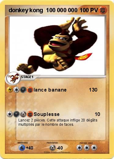 Pokemon donkey kong  100 000 000