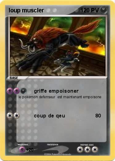 Pokemon loup muscler